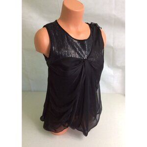 RYU Sequin Top Sleeveless Womens Small